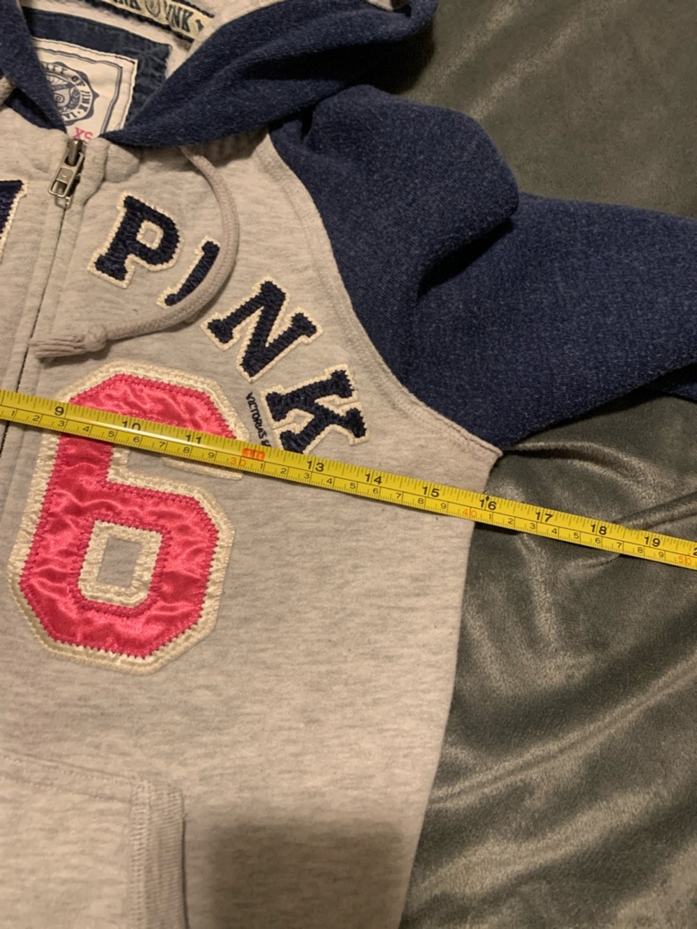 Vintage Univ Pink zip up - Picture 8 of 10